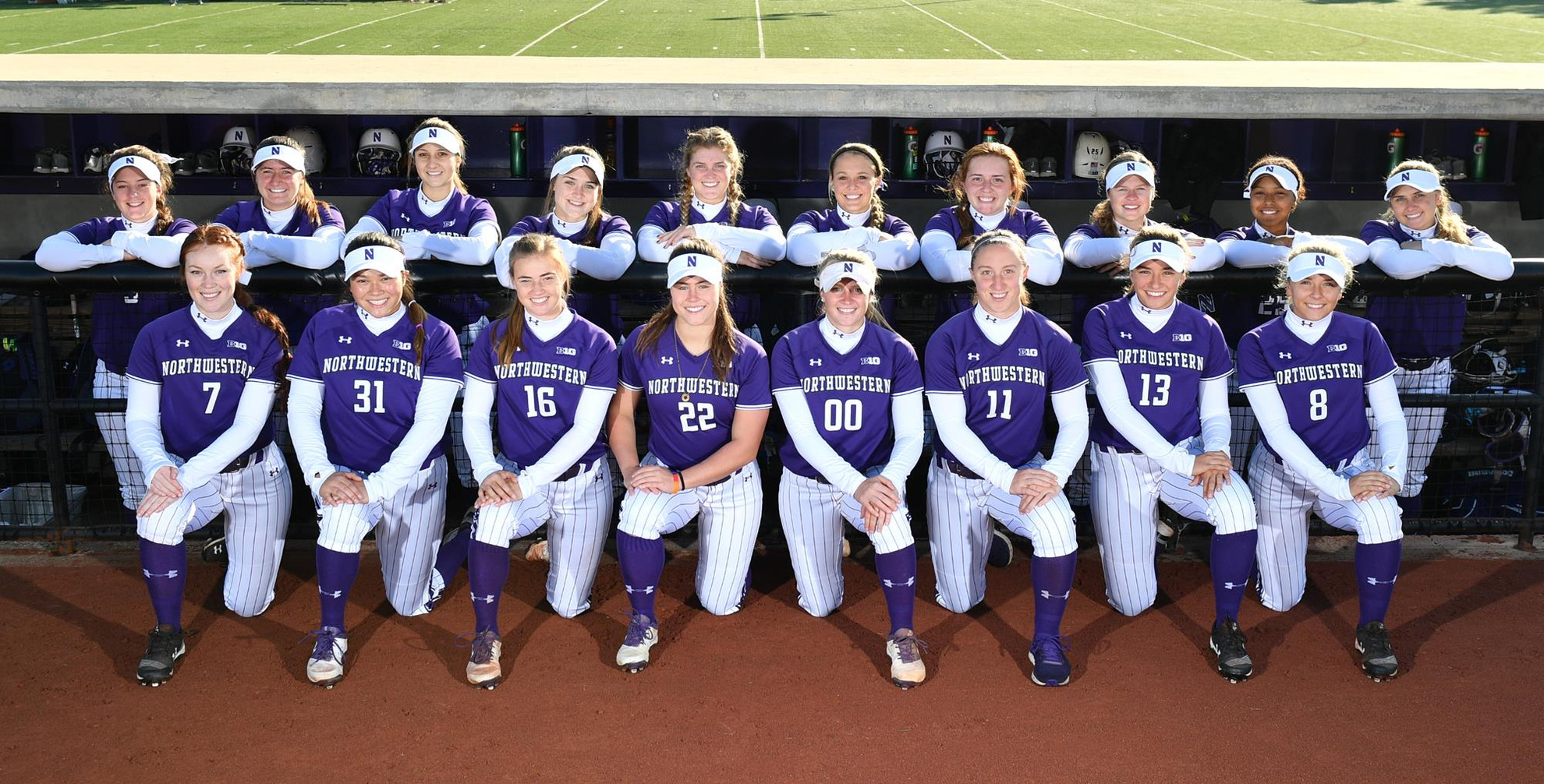 Northwestern Softball Group 2019 Northwestern Softball Group 2019